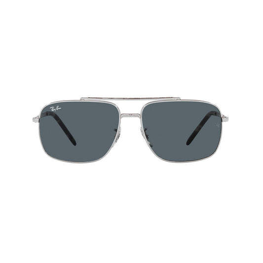 Gafas de Sol para Hombre y Mujer Ray-Ban 3796 - Metálicas color Plateado