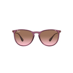 Gafas de Sol para Mujer Ray-Ban 4171 Erika - En nylon, aro completo, de color rosado, con lente rosado en degrade.