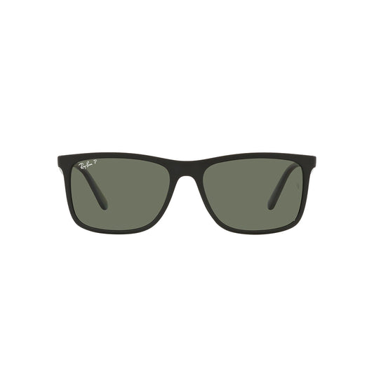 Gafas de Sol para Hombre Ray-Ban 4373L 91699A - Inyectadas color Negro y Verde.