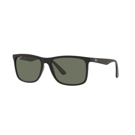 Gafas de Sol para Hombre Ray-Ban 4373L 91699A - Inyectadas color Negro y Verde.