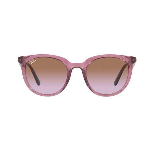 Gafas de Sol para Mujer Ray-Ban 4383L 657468 - Inyectadas color Rosado con lente rosado degradado.