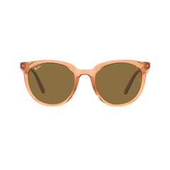 Gafas de Sol para Mujer Ray-Ban 4383L  - Inyectadas color naranja, con lente verde