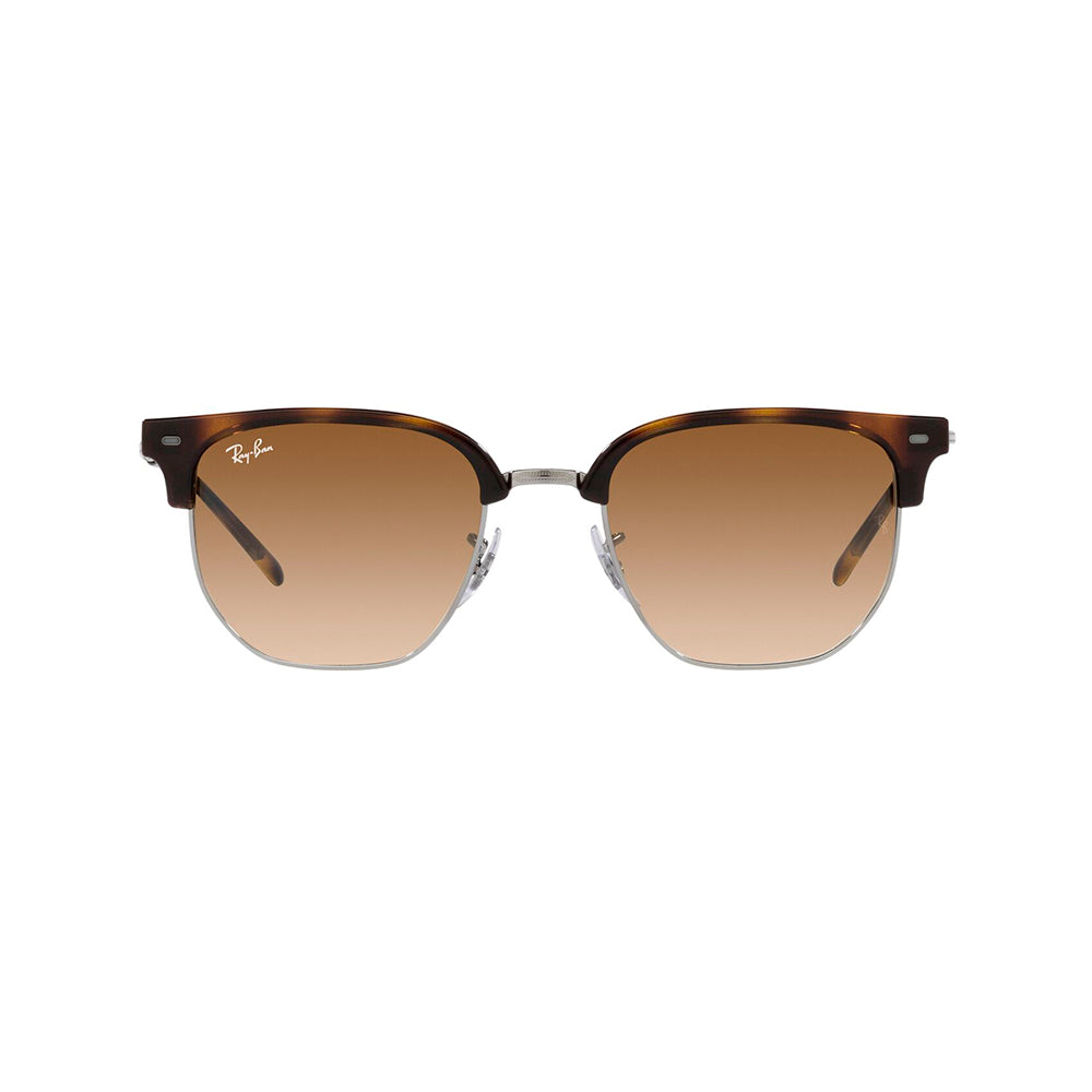 Gafas de Sol para Hombre Ray-Ban 4416 Clubmaster - Metálicas color Havana, lente Café.