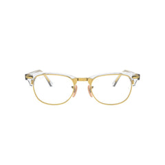 Gafas de Vista para Mujer Ray-Ban 5154 - En Acetato, forma cuadrada, de color transparente/dorado.