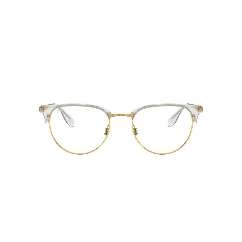 Gafas de Vista para Hombre y Mujer Ray-Ban 6396 - Metálicas color Transparente/Dorado