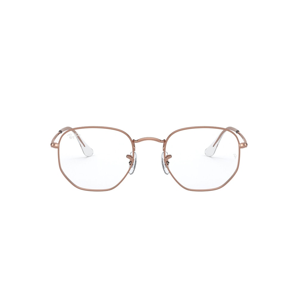 Gafas de Vista para Hombre Ray-Ban 6448 3094 - Metálicas color Oro Rosado