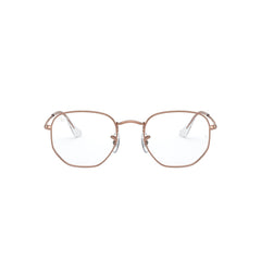 Gafas de Vista para Hombre Ray-Ban 6448 3094 - Metálicas color Oro Rosado