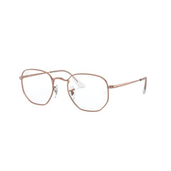 Gafas de Vista para Hombre Ray-Ban 6448 3094 - Metálicas color Oro Rosado