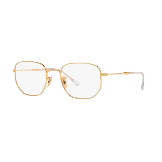 Gafas de Vista para Hombre Ray-Ban 6496 2500 - Metálicas color Dorado