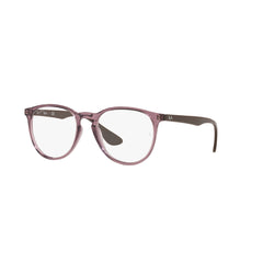 Gafas de Vista para Mujer Ray-Ban 7046 Erika - Inyectada, Montura Phantos, de color morado. 