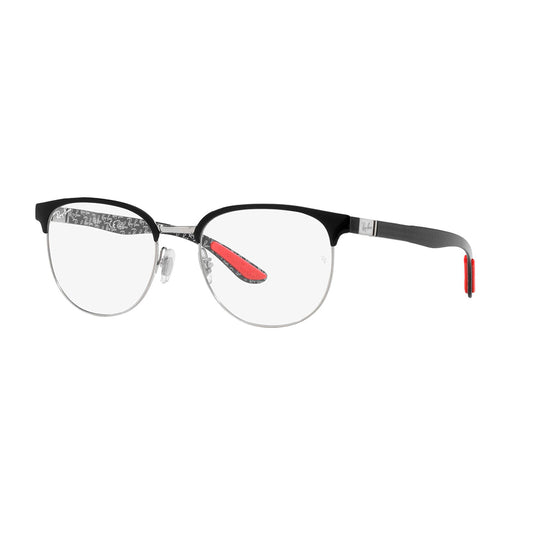 Gafas de Vista para Hombre y Mujer Ray-Ban 8422 - Metalica color Negro y Plateado.