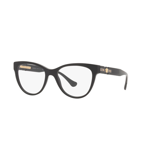 Gafas de Vista para Mujer Versace 3304 - En acetato color Negro.