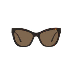 Gafas De Sol Versace 4417U, para mujer, aro completo, en acetato, agatada, de color havana, con lente café.