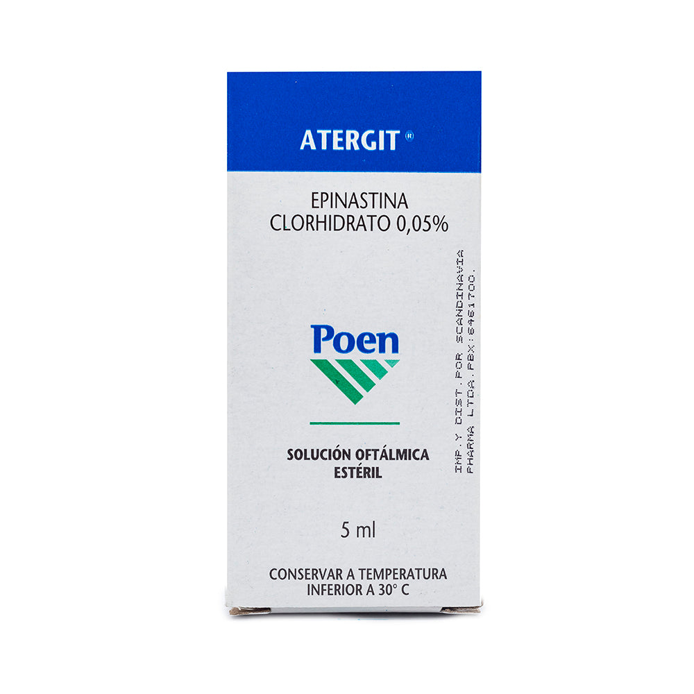Atergit Solución Oftálmica X 5 ML
