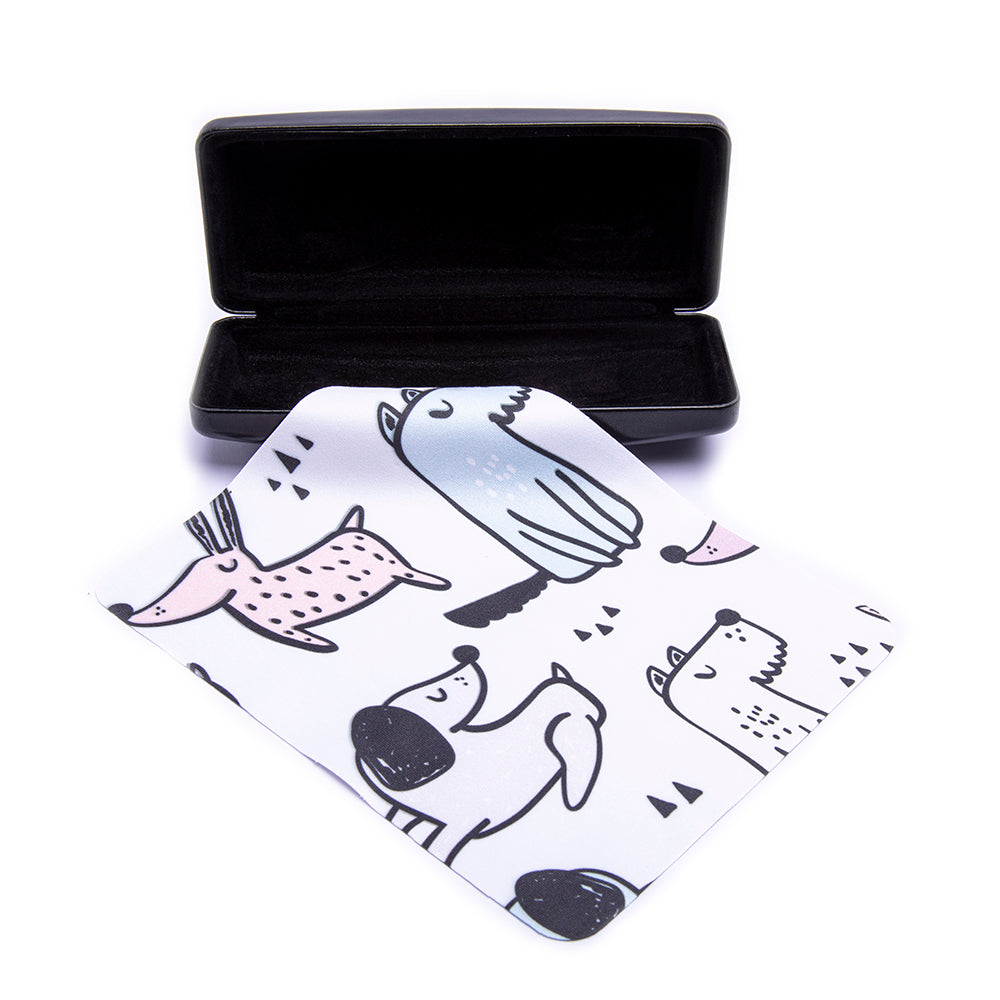 Paño limpiador de lentes, estampado Perros.