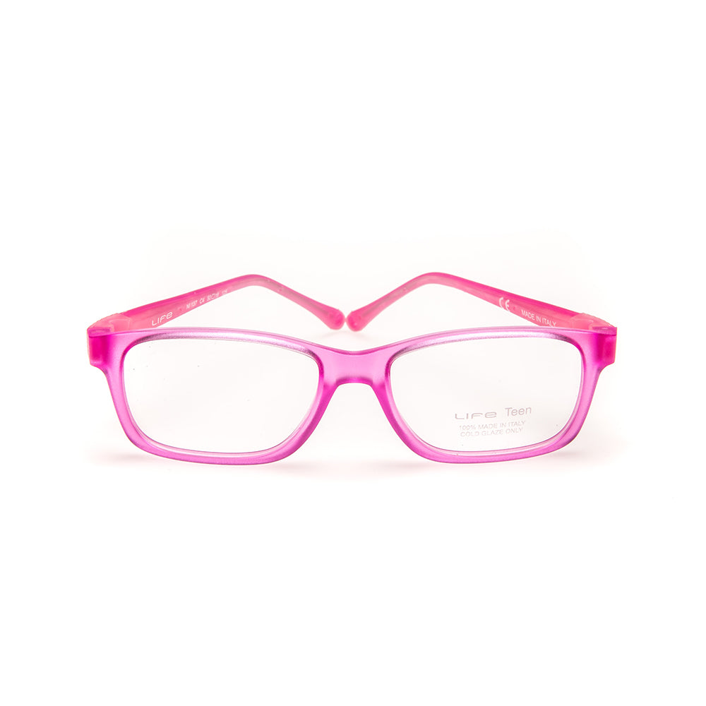 Gafas de Vista para Niños Life Teen NI-137 C4 - En Goma Médica color Rosado