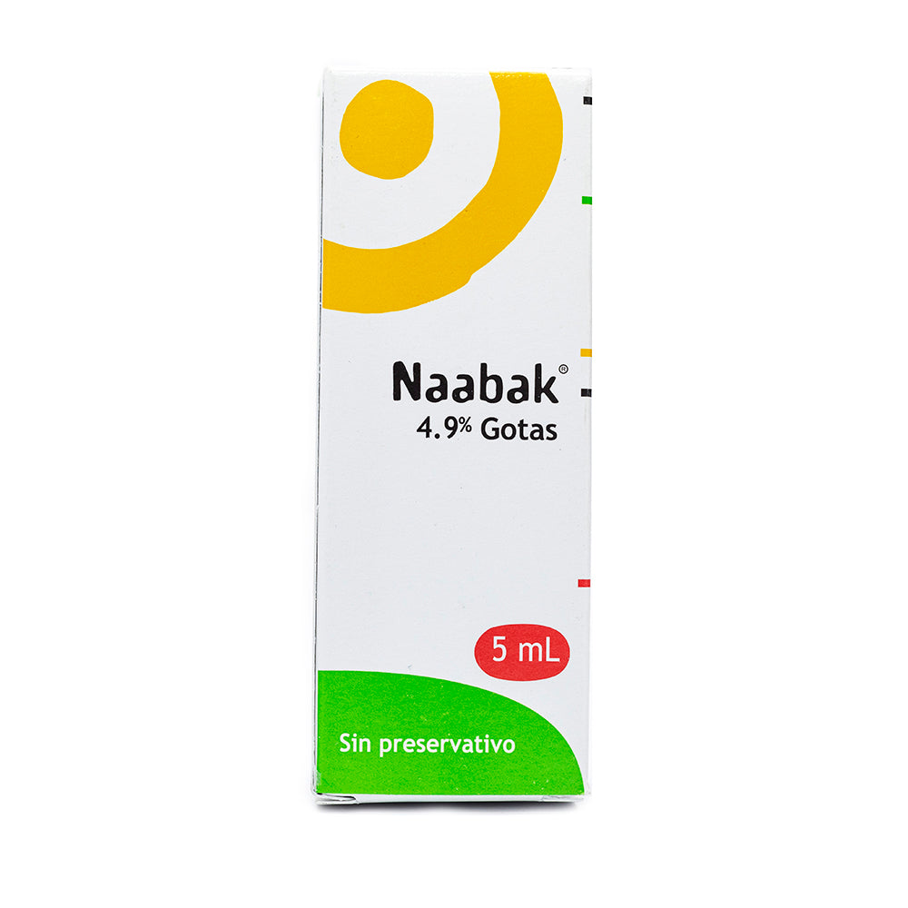 Naabak Solución Oftálmica X 5ml