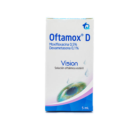 Oftamox D Solución Oftálmica X 5 Ml