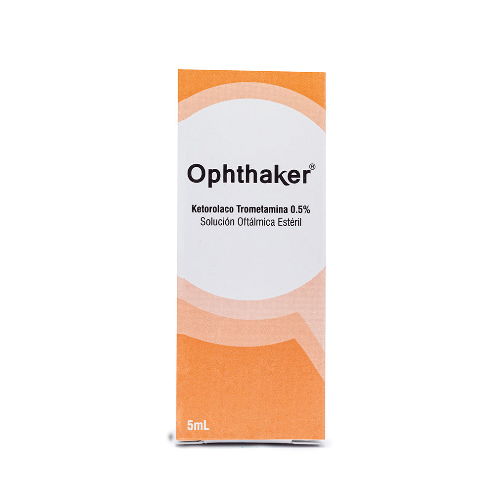 Ophthaker Solución Oftálmica Estéril 5 ML